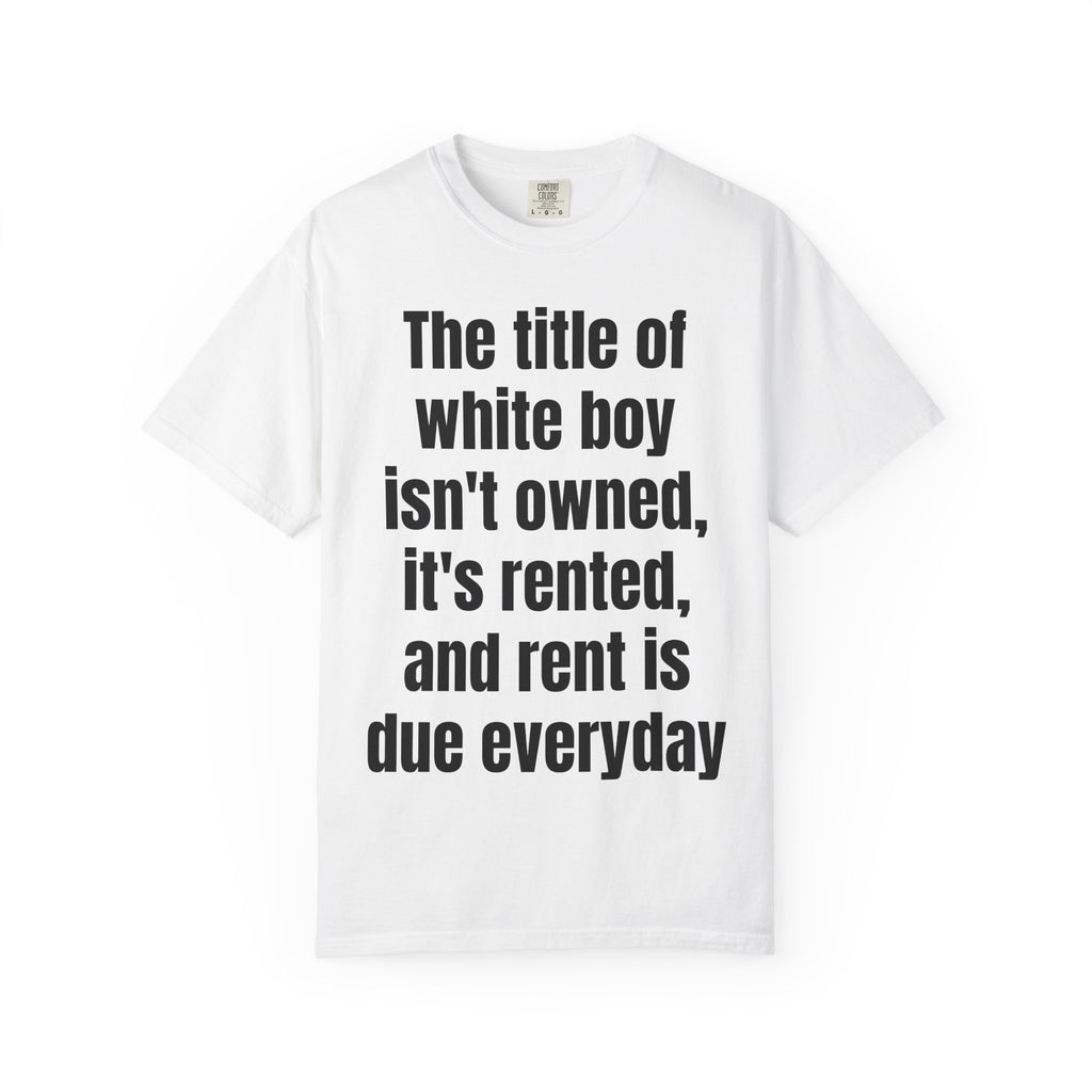 Unisex Garment-Dyed T-shirt